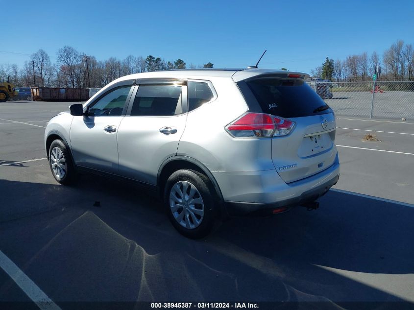KNMAT2MT9FP564161 2015 Nissan Rogue S