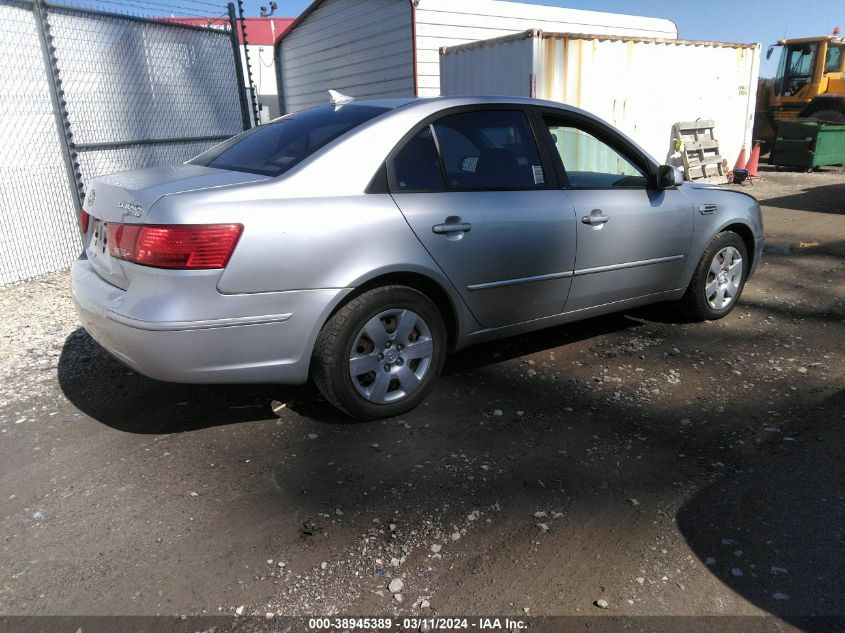 5NPET4ACXAH605449 | 2010 HYUNDAI SONATA