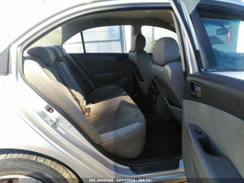 5NPET4ACXAH605449 | 2010 HYUNDAI SONATA