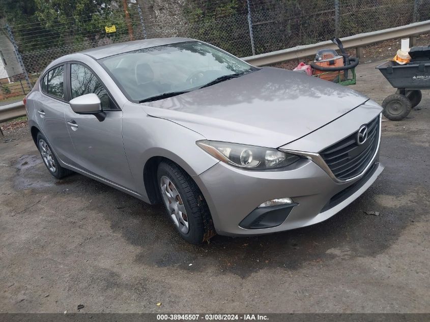 2014 MAZDA MAZDA3 I SPORT - JM1BM1U73E1176701