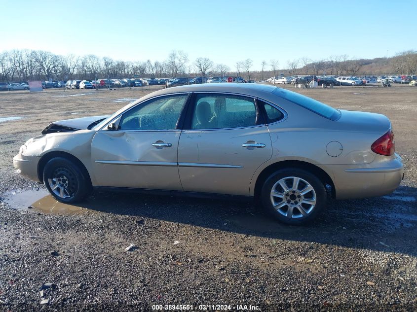 2005 Buick Lacrosse Cx VIN: 2G4WC532951287910 Lot: 38945651