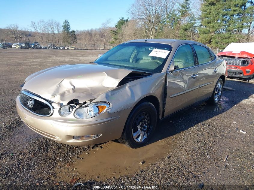 2005 Buick Lacrosse Cx VIN: 2G4WC532951287910 Lot: 38945651