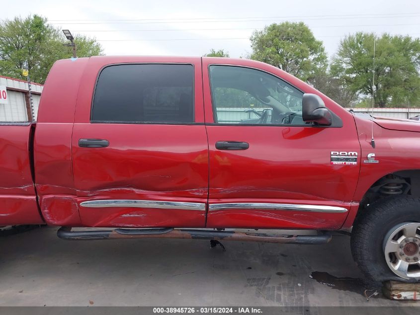 2008 Dodge Ram 3500 Laramie VIN: 3D7MX39A48G123159 Lot: 38945726