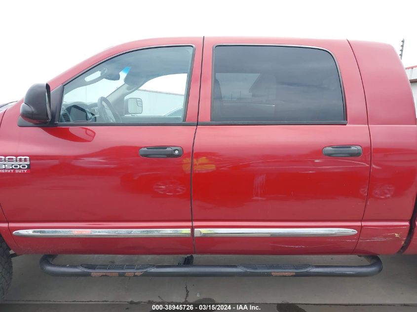 2008 Dodge Ram 3500 Laramie VIN: 3D7MX39A48G123159 Lot: 38945726