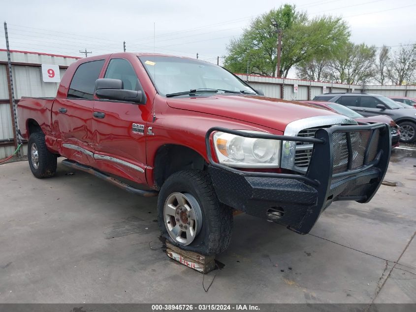 2008 Dodge Ram 3500 Laramie VIN: 3D7MX39A48G123159 Lot: 38945726