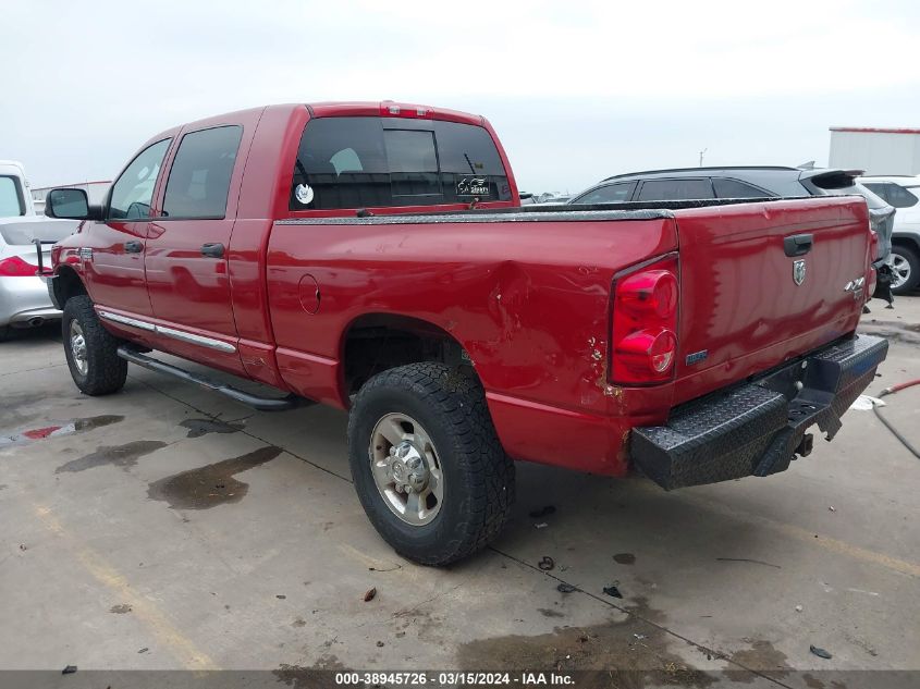 2008 Dodge Ram 3500 Laramie VIN: 3D7MX39A48G123159 Lot: 38945726