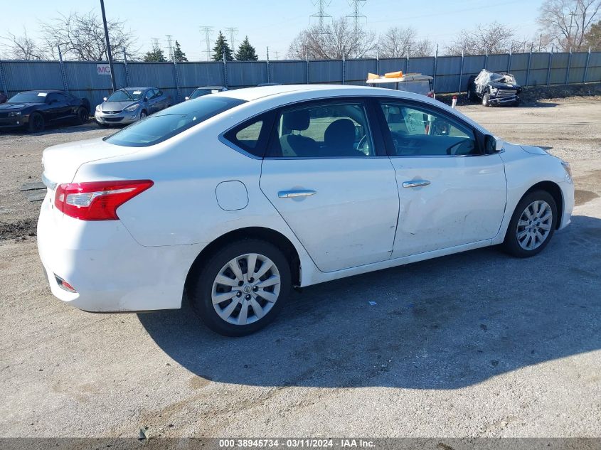 2019 Nissan Sentra S VIN: 3N1AB7AP0KY244777 Lot: 40285430