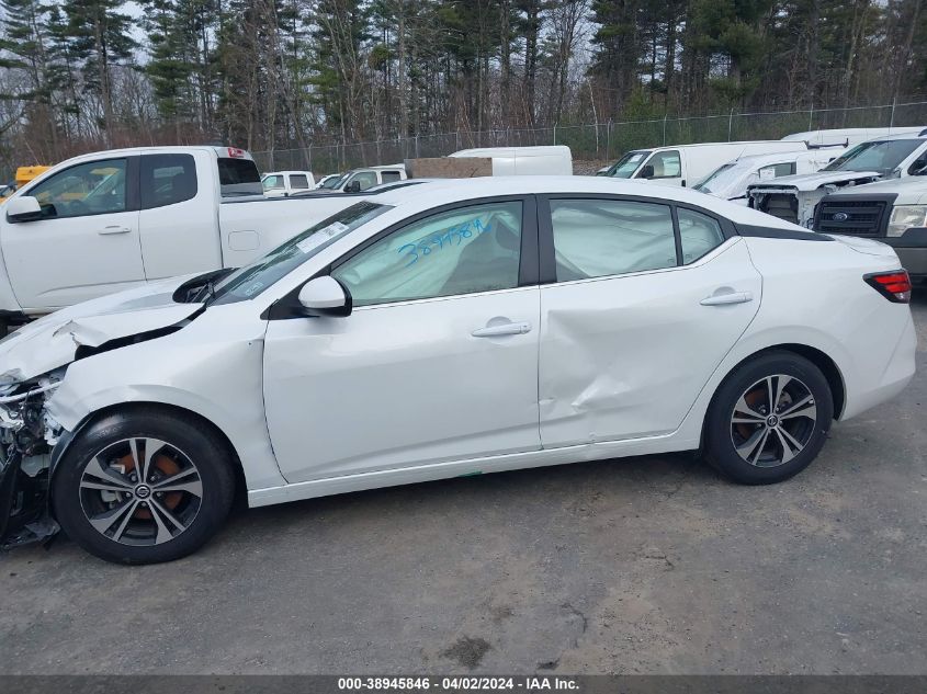 2023 Nissan Sentra Sv Xtronic Cvt VIN: 3N1AB8CV8PY252473 Lot: 38945846