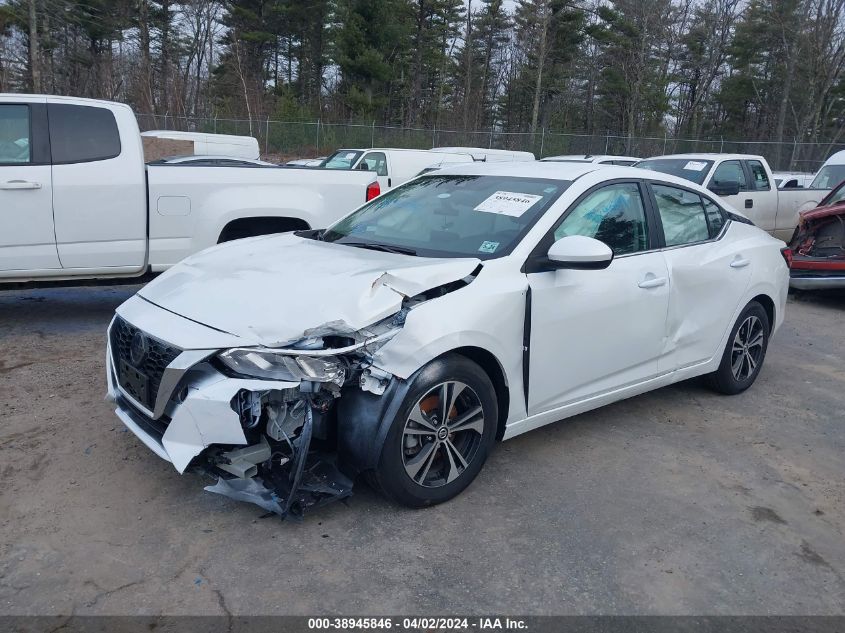 2023 Nissan Sentra Sv Xtronic Cvt VIN: 3N1AB8CV8PY252473 Lot: 38945846