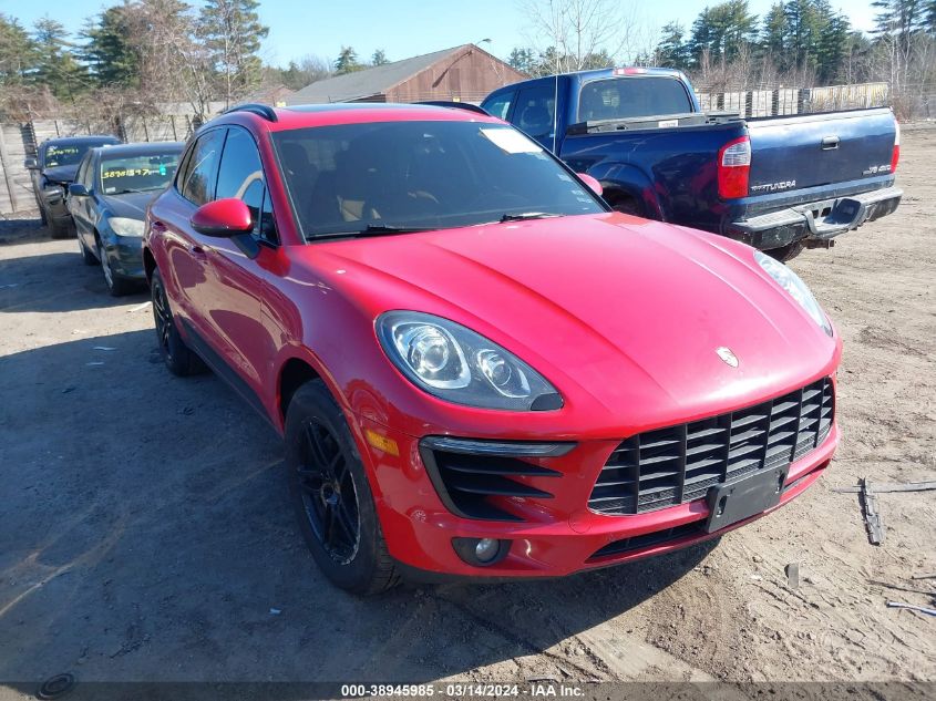 2017 Porsche Macan VIN: WP1AA2A53HLB09181 Lot: 38945985