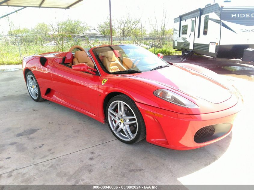 2007 Ferrari F430 Spider VIN: ZFFEW59A770153838 Lot: 38946006