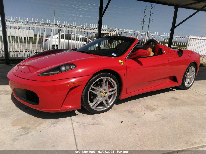 2007 Ferrari F430 Spider VIN: ZFFEW59A770153838 Lot: 38946006