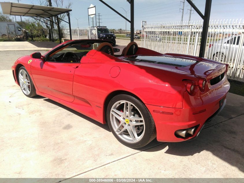 2007 Ferrari F430 Spider VIN: ZFFEW59A770153838 Lot: 38946006