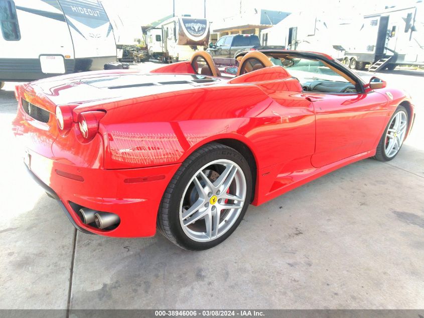 2007 Ferrari F430 Spider VIN: ZFFEW59A770153838 Lot: 38946006