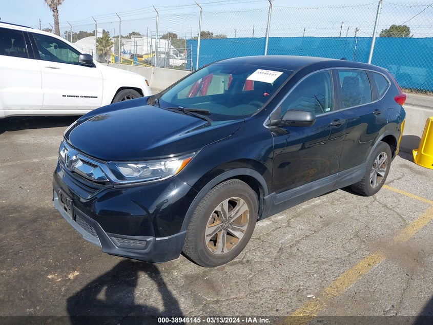 VIN 7FARW5H32HE015389 2017 HONDA CR-V LX