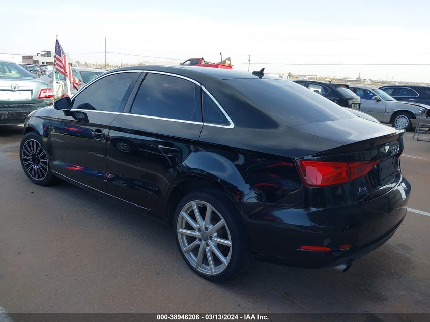 2015 Audi A3 2.0T Premium VIN: WAUEFGFF5F1134124 Lot: 38946206
