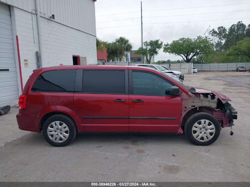 2014 Dodge Grand Caravan VIN: 2C4RDGBGXER283437 Lot: 38946226