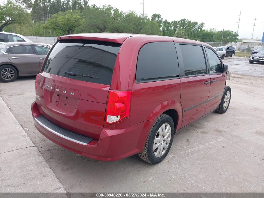 2014 Dodge Grand Caravan VIN: 2C4RDGBGXER283437 Lot: 38946226