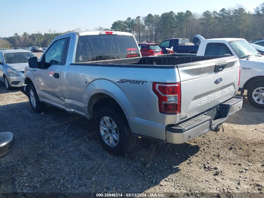 2019 Ford F-150 Xl VIN: 1FTMF1CB2KFC52416 Lot: 38946314