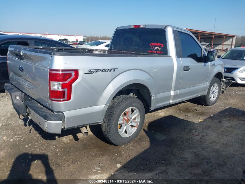 2019 Ford F-150 Xl VIN: 1FTMF1CB2KFC52416 Lot: 38946314