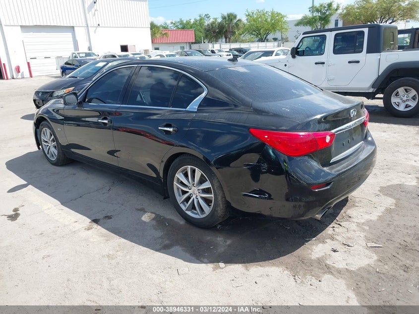 VIN JN1EV7AP3HM731234 2017 INFINITI Q50 3.0T PREMIUM