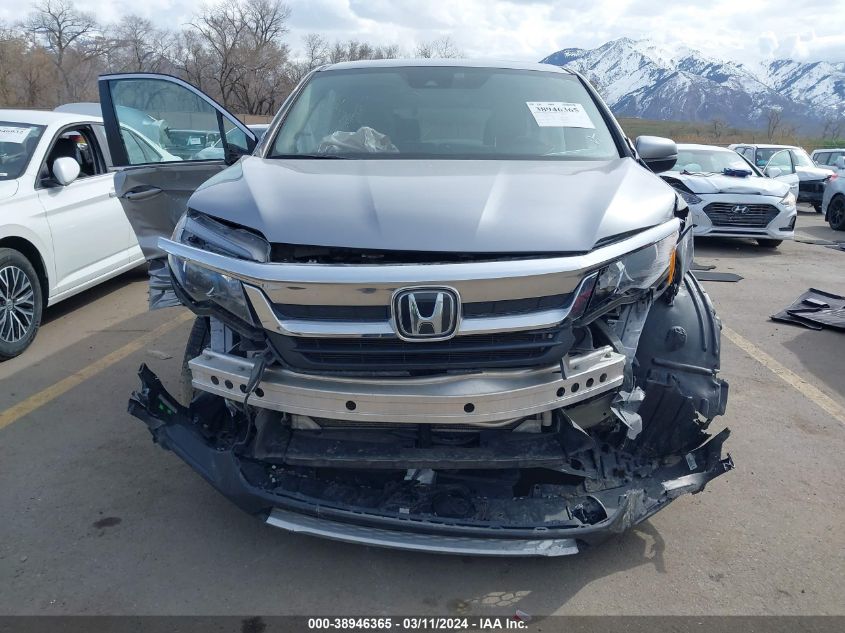 2021 Honda Pilot 2Wd Ex-L VIN: 5FNYF5H5XMB008483 Lot: 38946365