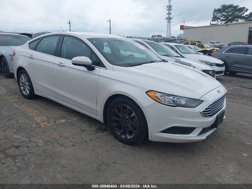 2017 Ford Fusion Se VIN: 3FA6P0HD1HR107198 Lot: 38946404