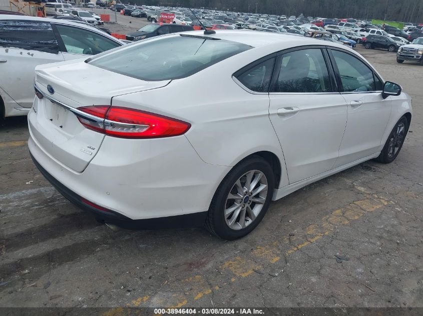 2017 Ford Fusion Se VIN: 3FA6P0HD1HR107198 Lot: 38946404