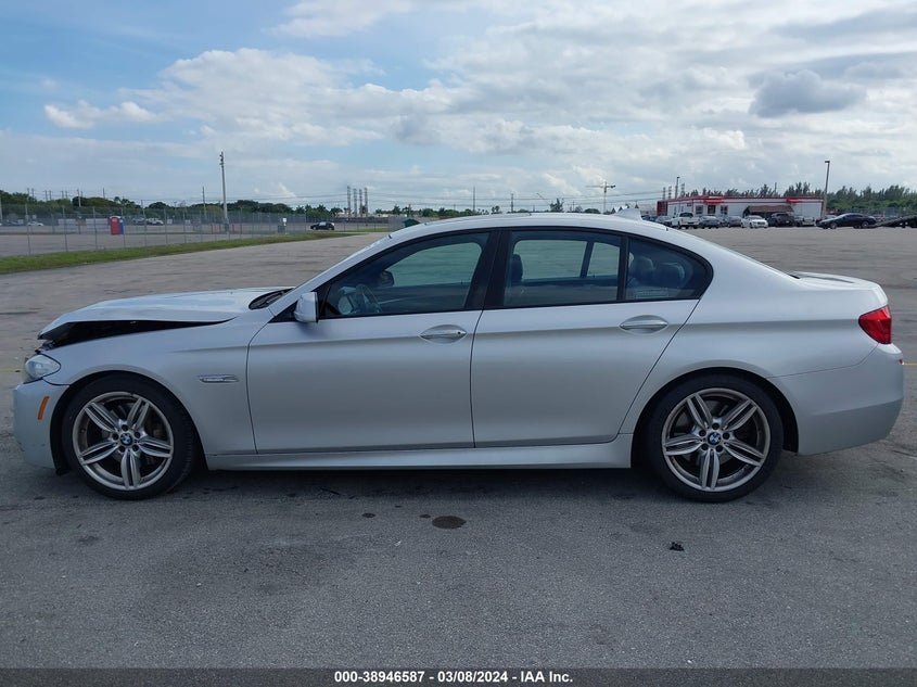 2013 BMW 550I - WBAFR9C56DDX80772
