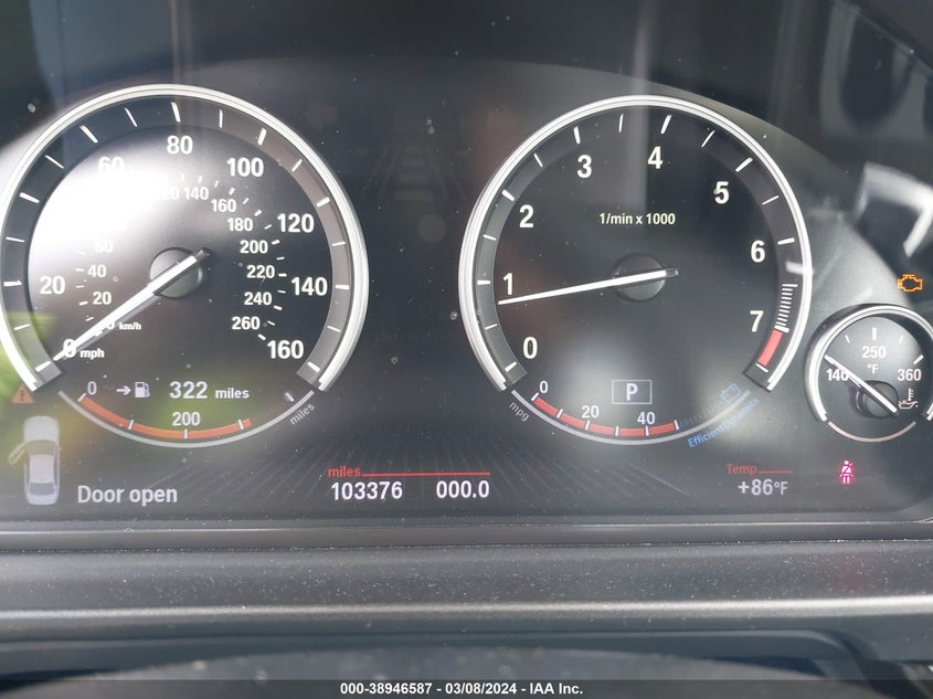 2013 BMW 550I - WBAFR9C56DDX80772