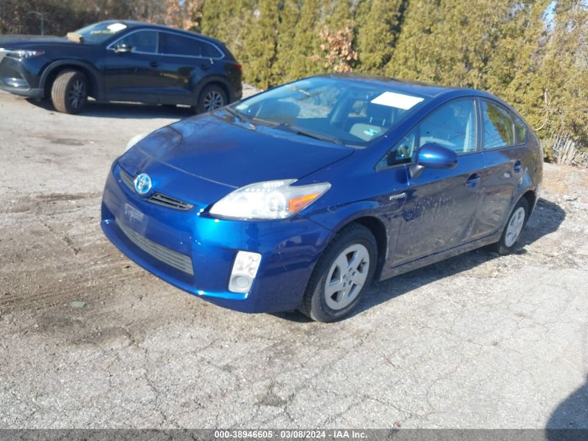 JTDKN3DU0B0312492 | 2011 TOYOTA PRIUS