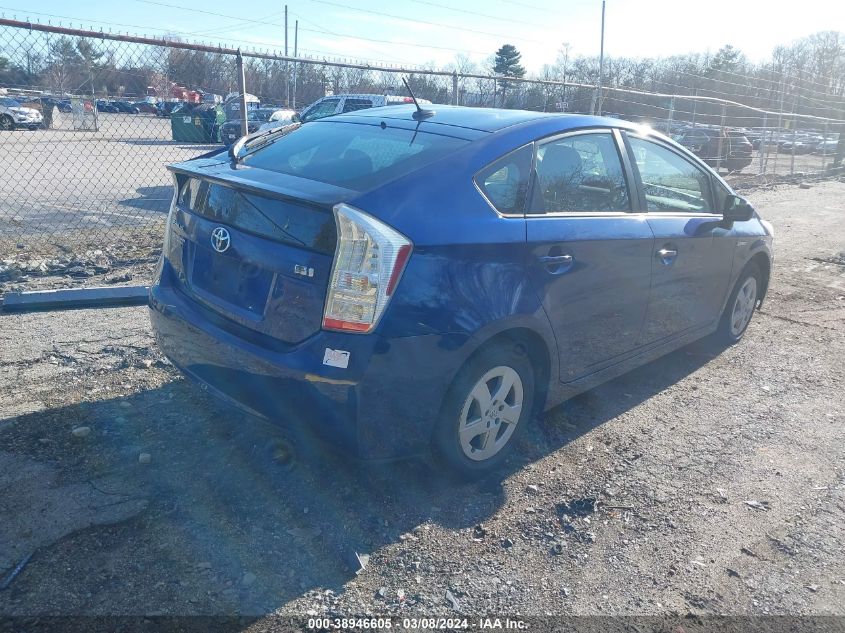 JTDKN3DU0B0312492 | 2011 TOYOTA PRIUS