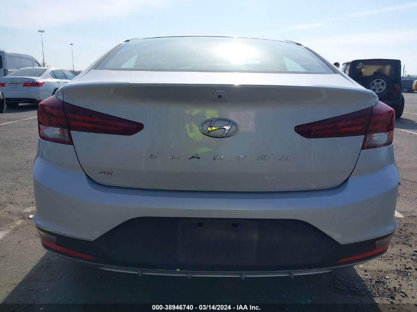 2019 Hyundai Elantra Se VIN: KMHD74LF0KU792615 Lot: 38946740