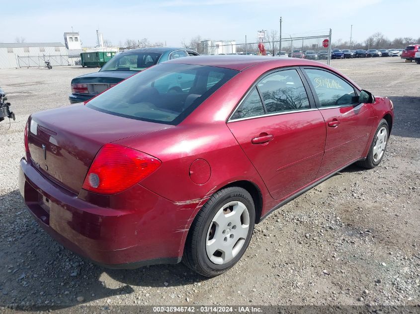 1G2ZF57B684148849 | 2008 PONTIAC G6