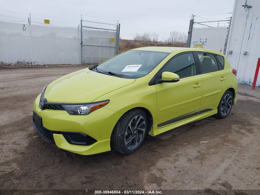 2016 Scion Im VIN: JTNKARJEXGJ506360 Lot: 38946804