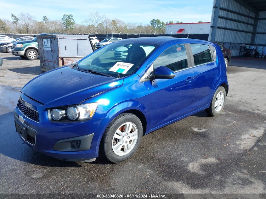 2014 CHEVROLET SONIC LT AUTO - 1G1JC6SG9E4147287
