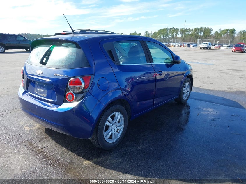 2014 CHEVROLET SONIC LT AUTO - 1G1JC6SG9E4147287
