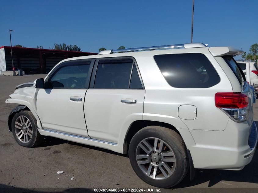 2012 Toyota 4Runner Limited VIN: JTEBU5JR0C5081138 Lot: 38946883