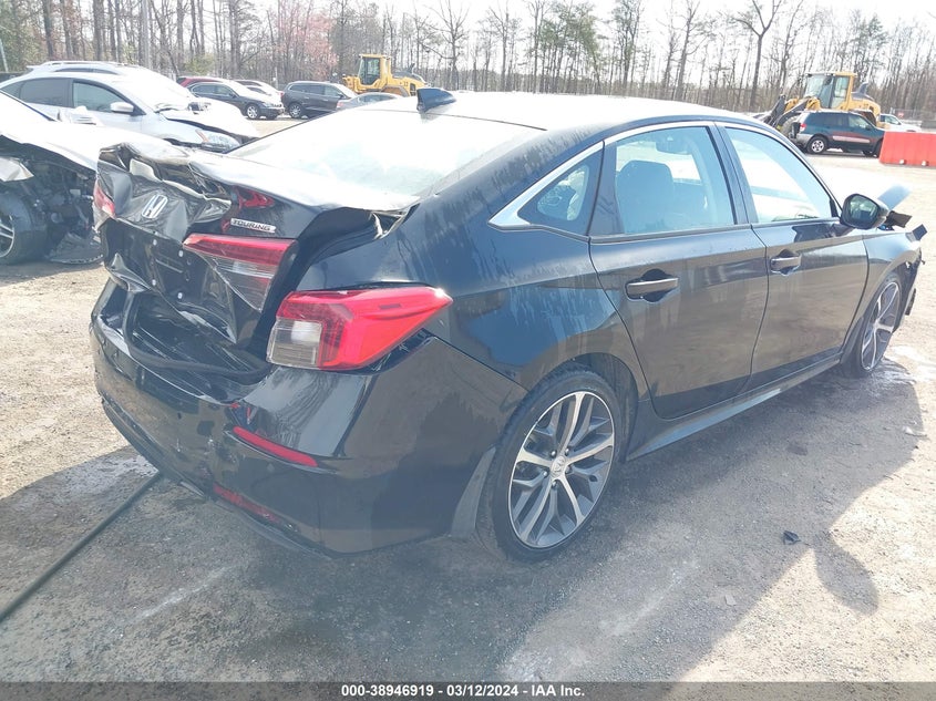 VIN 2HGFE1F97PH319247 2023 HONDA CIVIC TOURING