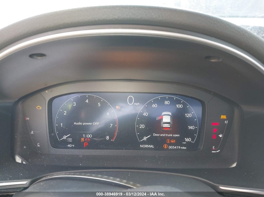 VIN 2HGFE1F97PH319247 2023 HONDA CIVIC TOURING
