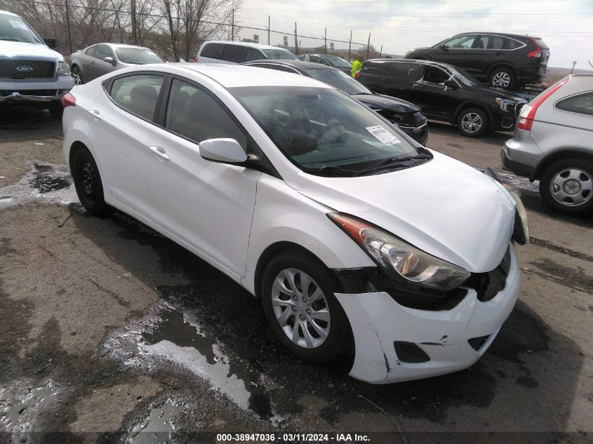 2012 Hyundai Elantra Gls VIN: 5NPDH4AE6CH138354 Lot: 38947036