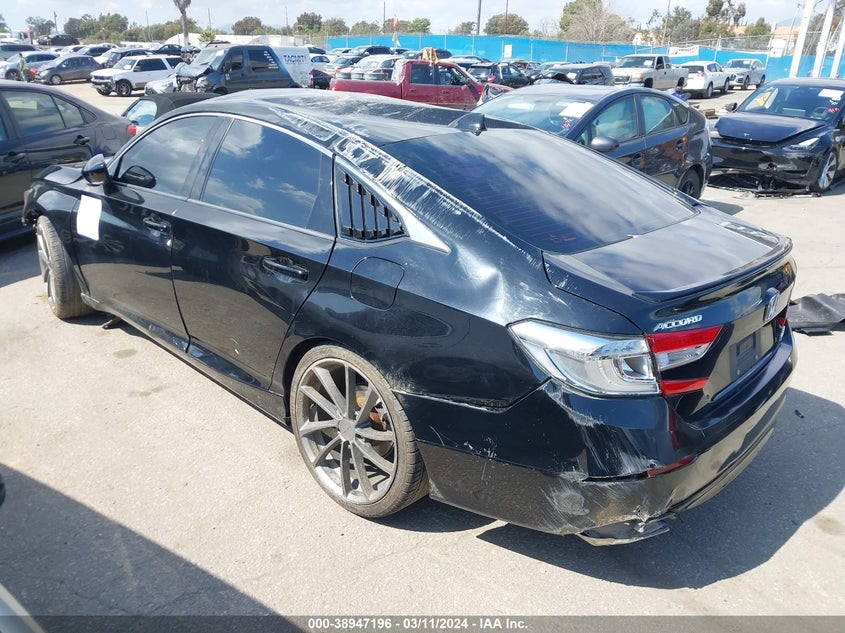 VIN 1HGCV1F39JA094334 2018 HONDA ACCORD SPORT