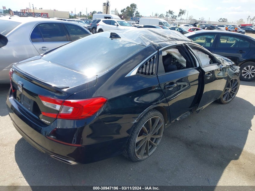 VIN 1HGCV1F39JA094334 2018 HONDA ACCORD SPORT