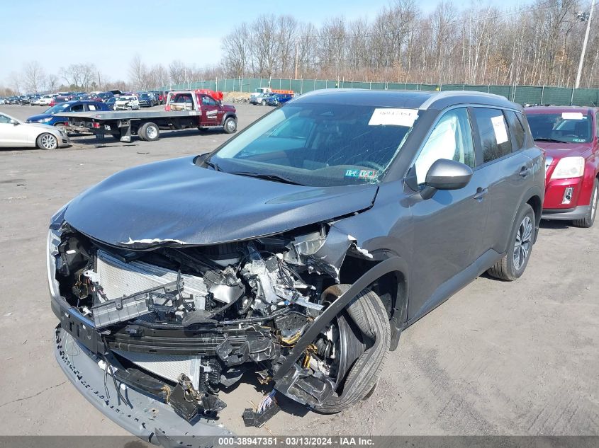 2023 Nissan Rogue Sv Intelligent Awd VIN: 5N1BT3BB3PC768883 Lot: 38947351