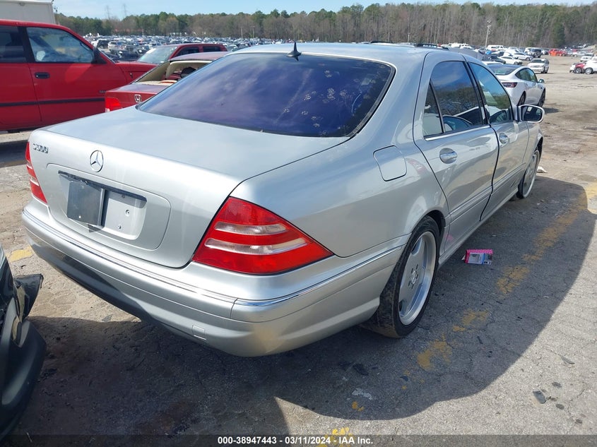 2001 Mercedes-Benz S 500 VIN: WDBNG75J81A210898 Lot: 38947443