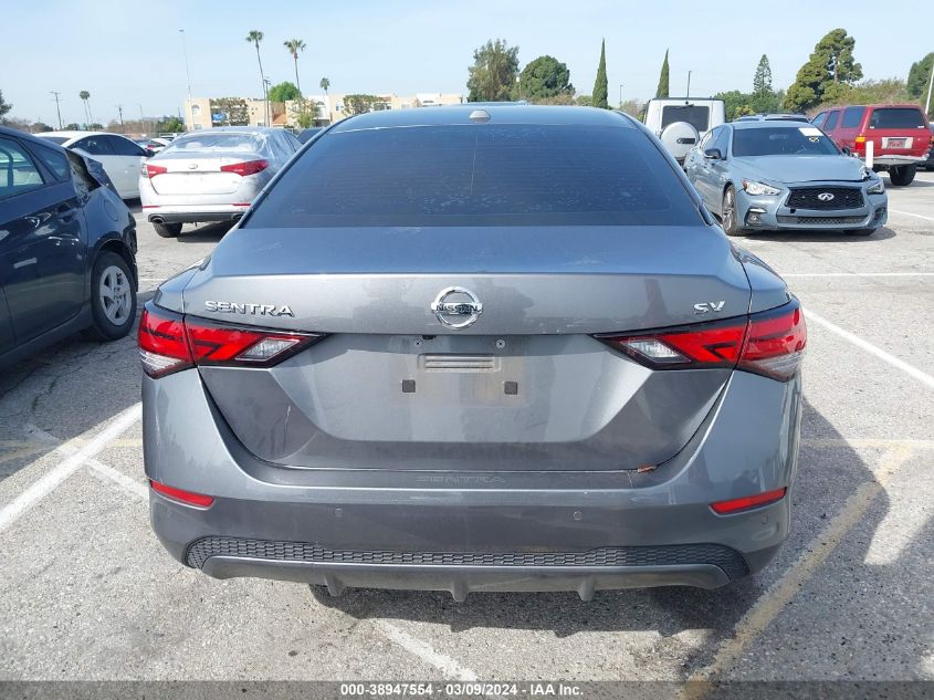 2022 Nissan Sentra Sv Xtronic Cvt VIN: 3N1AB8CV0NY232263 Lot: 38947554