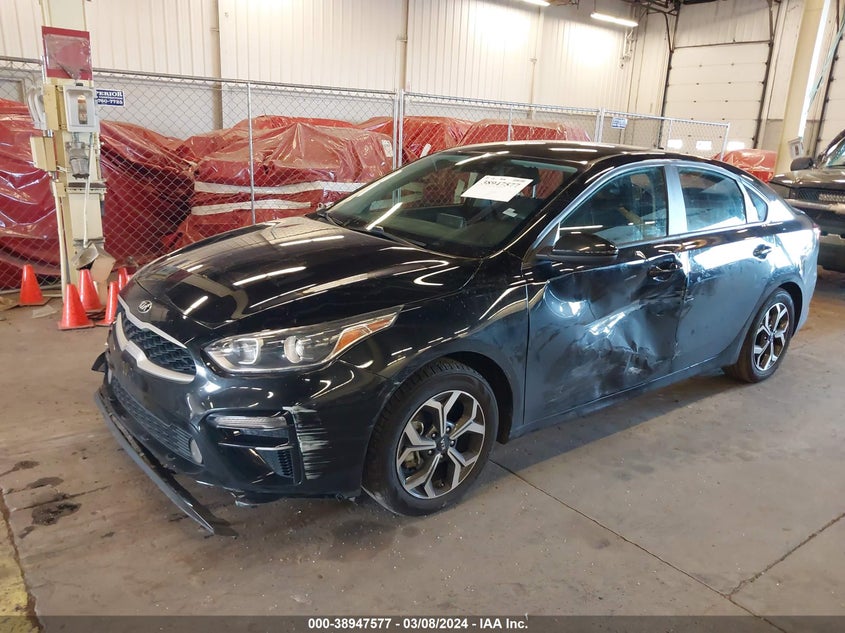 VIN 3KPF24ADXME273439 2021 KIA FORTE LXS