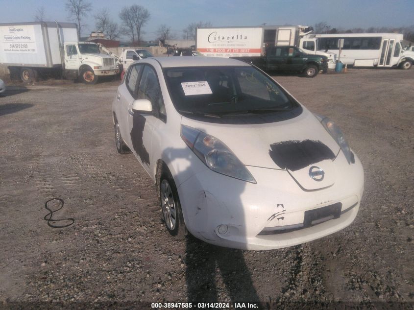 2014 NISSAN LEAF S/SV/SL - 1N4AZ0CP6EC334841