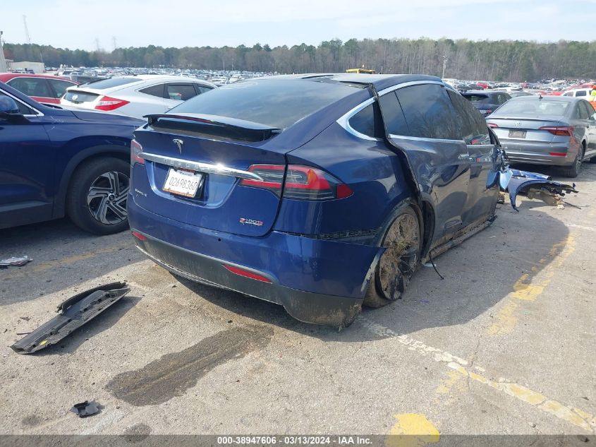 2019 Tesla Model X P100D/Performance VIN: 5YJXCAE49KF147218 Lot: 38947606