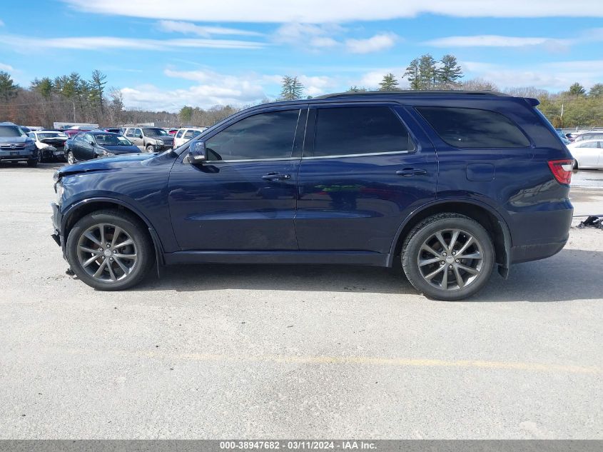 2017 Dodge Durango Gt Awd VIN: 1C4RDJDG2HC839621 Lot: 38947682